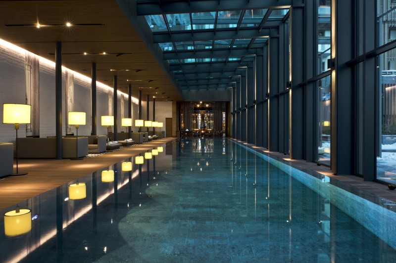 Indoor Pool &copy;The Chedi Andermatt