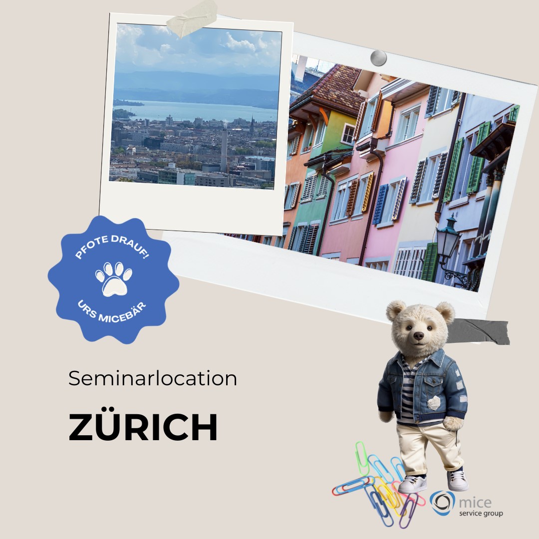 Seminarlocation Zürich: Dein nächstes Event sollte unbedingt hierhin!