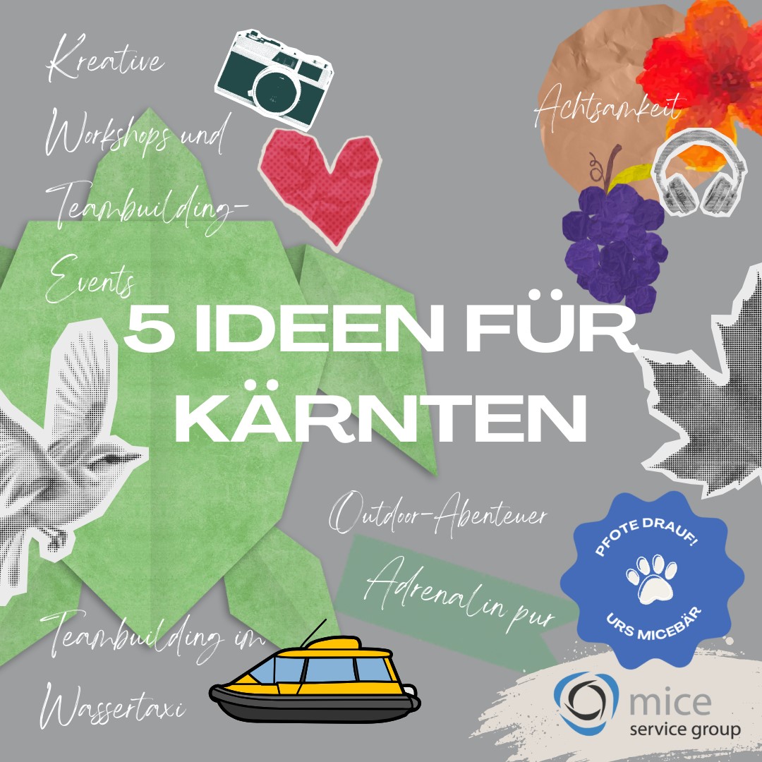 Top 5 Teamevent-Ideen in K&auml;rnten