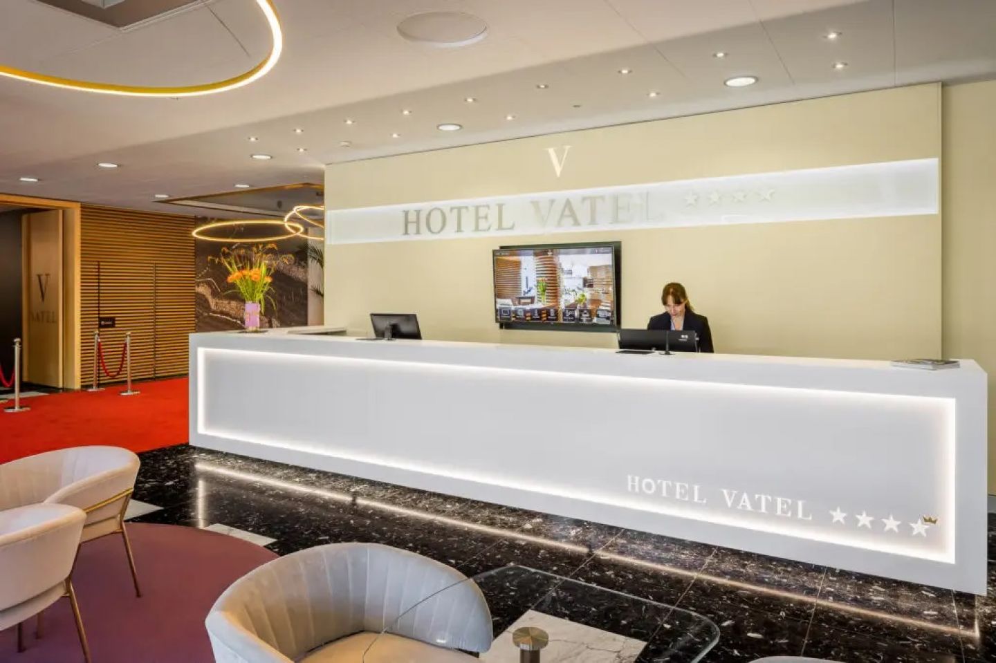 <p>Hotel Vatel - Reception - MICE Service Group</p>