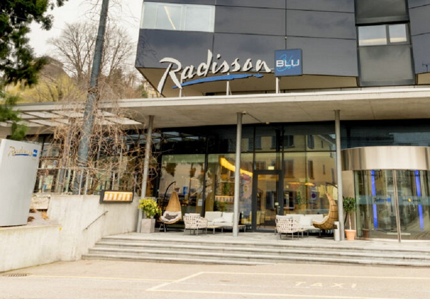 <p>Radisson Blu Hotel St. Gallen - Aussenansicht - MICE Service Group</p>